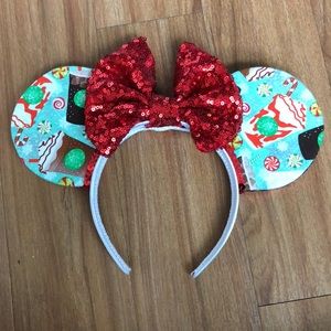 Disney Minnie Ears - Christmas
